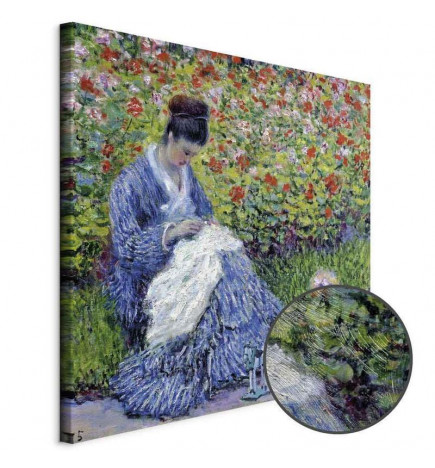 Canvas Print - Claude Monet – Madame Monet and Her Son