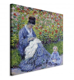 Seinapilt - Claude Monet – Madame Monet and Her Son