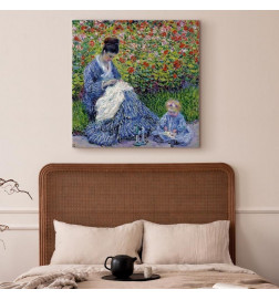 Taulu - Claude Monet – Madame Monet and Her Son