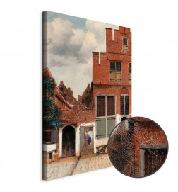 Leinwandbild - Jan Vermeer – The Little Street