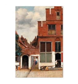 Tablou - Jan Vermeer – The Little Street