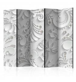 172,00 €Paravent 5 volets - Flowers in Crystals II [Room Dividers]