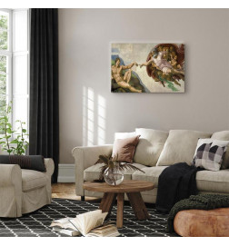 Canvas Print - Michelangelo – The Creation of Adam II