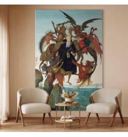 Groot XXL schilderij - Michelangelo – The Torment of Saint Anthony
