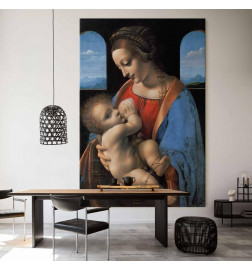 XXL izmēra attēls - Leonardo da Vinci – Madonna Litta