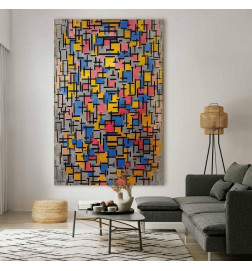 Wandbild XXL - Piet Mondrian – Composition