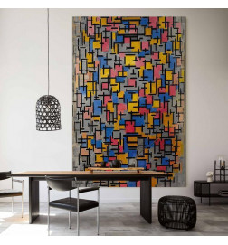 XXL paveikslas - Piet Mondrian – Composition