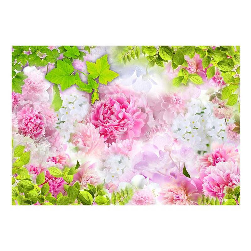 34,00 €Fotomurale nel giardino delle peonie rosa - arredalacasa