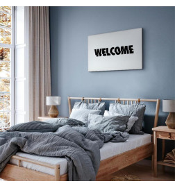 Canvas Print - Welcome (1 Part) Wide