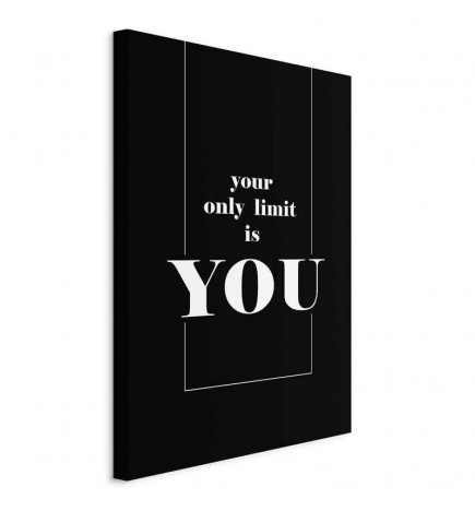 Slika - Key to Success (1-part) - Black and White English Inscriptions