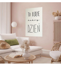 Póster - It Will Be a Good Day