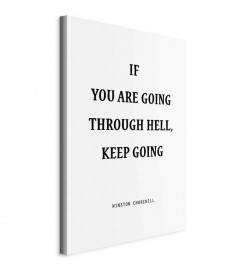 Slika - Power of Words (1-part) - Winston Churchills Motivational Quote