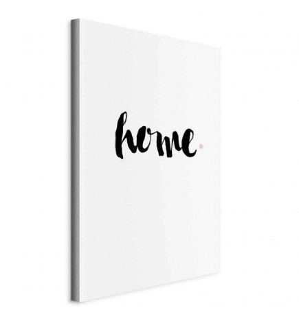 Quadro - Home and Dot (1 Part) Vertical