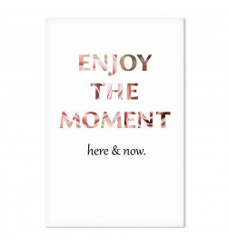 Tableau - Unique Moment (1-part) - English Text on White Background