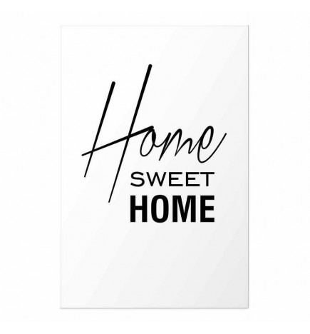 Poster - Black and White: Home Sweet Home