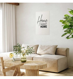 Juliste - Black and White: Home Sweet Home
