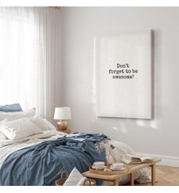 Glezna - Dont Forget to Be Awesome! (1 Part) Vertical