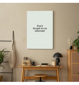 Glezna - Dont Forget to Be Awesome! (1 Part) Vertical