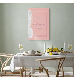 Tableau - Lets Get Lost in Tropical Paradise (1 Part) Vertical