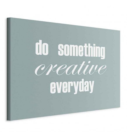 Tableau - Do Something Creative Everyday (1 Part) Wide