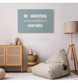 Slika - Do Something Creative Everyday (1 Part) Wide