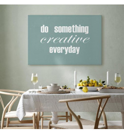 Quadro - Do Something Creative Everyday (1 Part) Wide