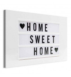 Canvas Print - Cinema Light Box (1 Part) Vertical