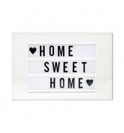 Canvas Print - Cinema Light Box (1 Part) Vertical