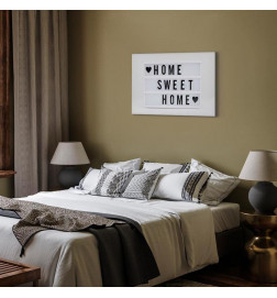 Canvas Print - Cinema Light Box (1 Part) Vertical