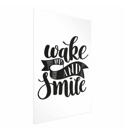 Plakāts - Wake Up and Smile