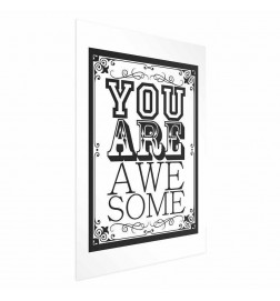 Plakatas - You Are Awesome