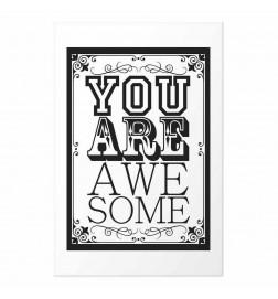 Plakat - You Are Awesome