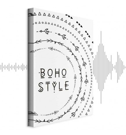 Schilderij - Boho Style (1 Part) Vertical