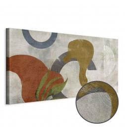 Canvas Print - Mirage of Shapes (1 Part)