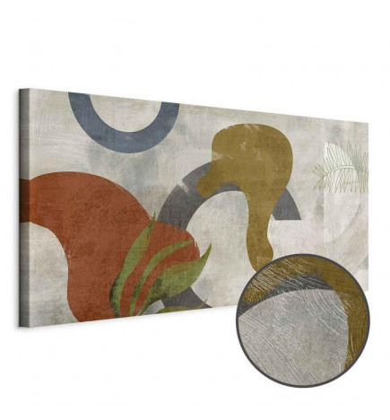 Canvas Print - Mirage of Shapes (1 Part)