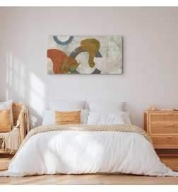 Canvas Print - Mirage of Shapes (1 Part)