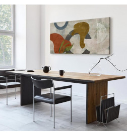 Canvas Print - Mirage of Shapes (1 Part)