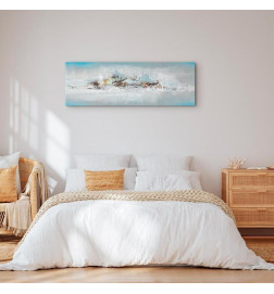 Canvas Print - Winter Outside the Window (1 Part) Narrow