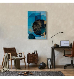 Canvas Print - Ocean Kaleidoscope (1 Part) Vertical