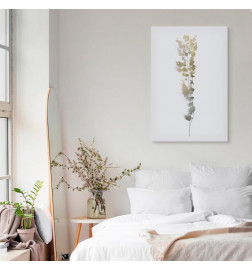 Canvas Print - Golden Branch (1 Part) Vertical