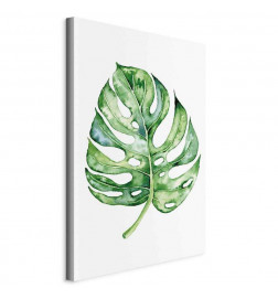 Tablou - Watercolor Monstera (1 Part) Vertical