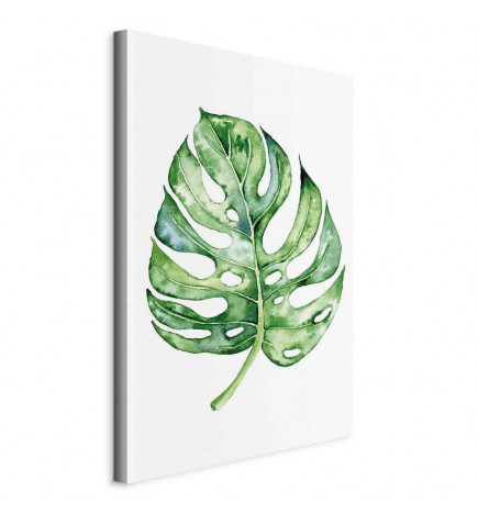 Seinapilt - Watercolor Monstera (1 Part) Vertical