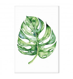 Slika - Watercolor Monstera (1 Part) Vertical