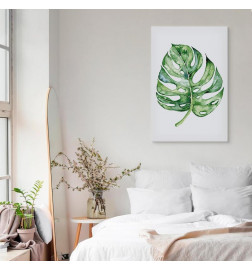 Slika - Watercolor Monstera (1 Part) Vertical