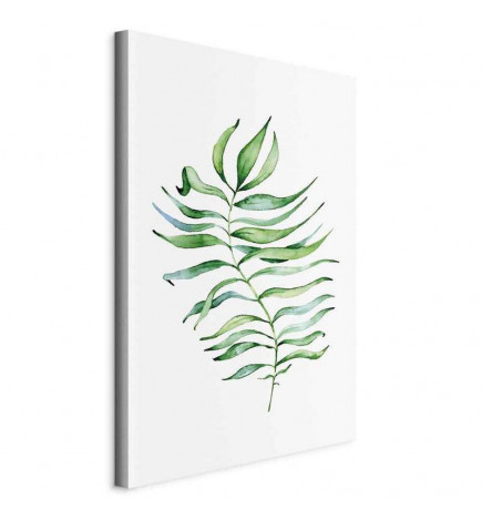 Schilderij - Dancing Leaf (1 Part) Vertical