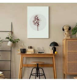 Schilderij - Soft Cotton (1 Part) Vertical