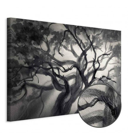 Leinwandbild - Lighted Branches (1 Part) Wide