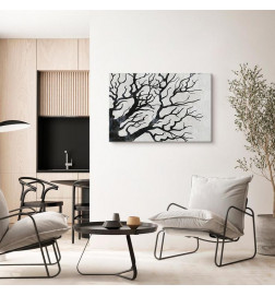 Canvas Print - Cold Nature (1 Part) Wide