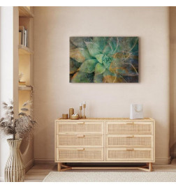 Schilderij - Blooming Tones (1 Part) Wide