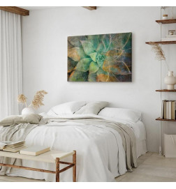 Schilderij - Blooming Tones (1 Part) Wide